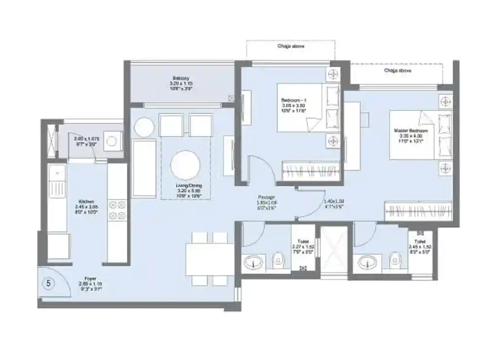 2 BHK
