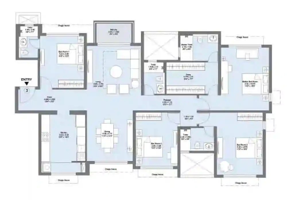 4 BHK